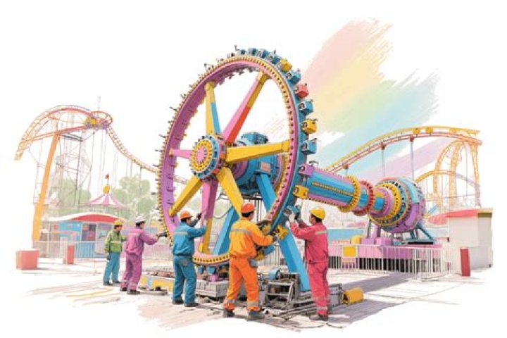 How much profit does an amusement park make?