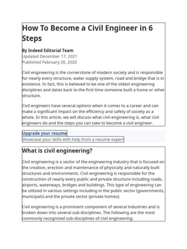Why do you want to become civil engineer?